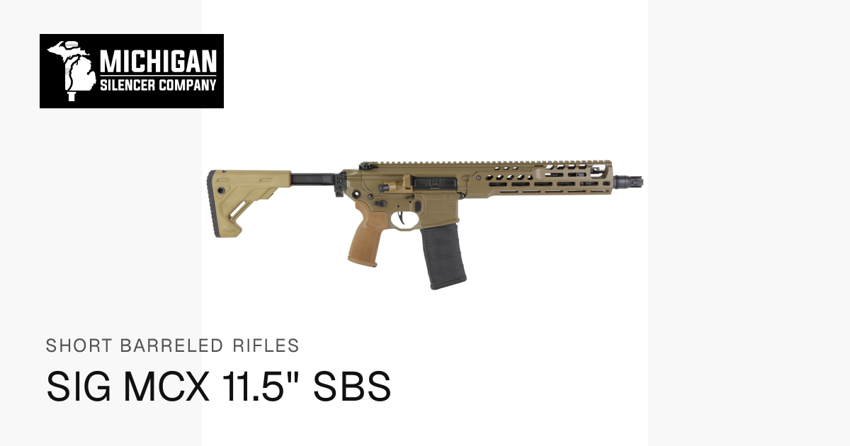 SIG MCX 11.5
